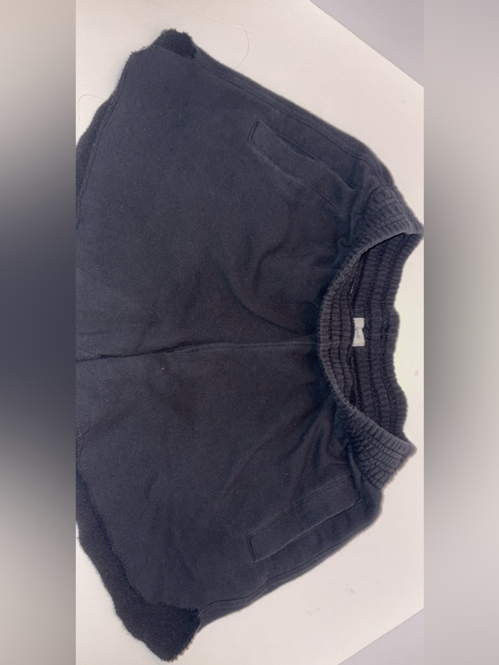 aerie Black Knit Lounge Shorts